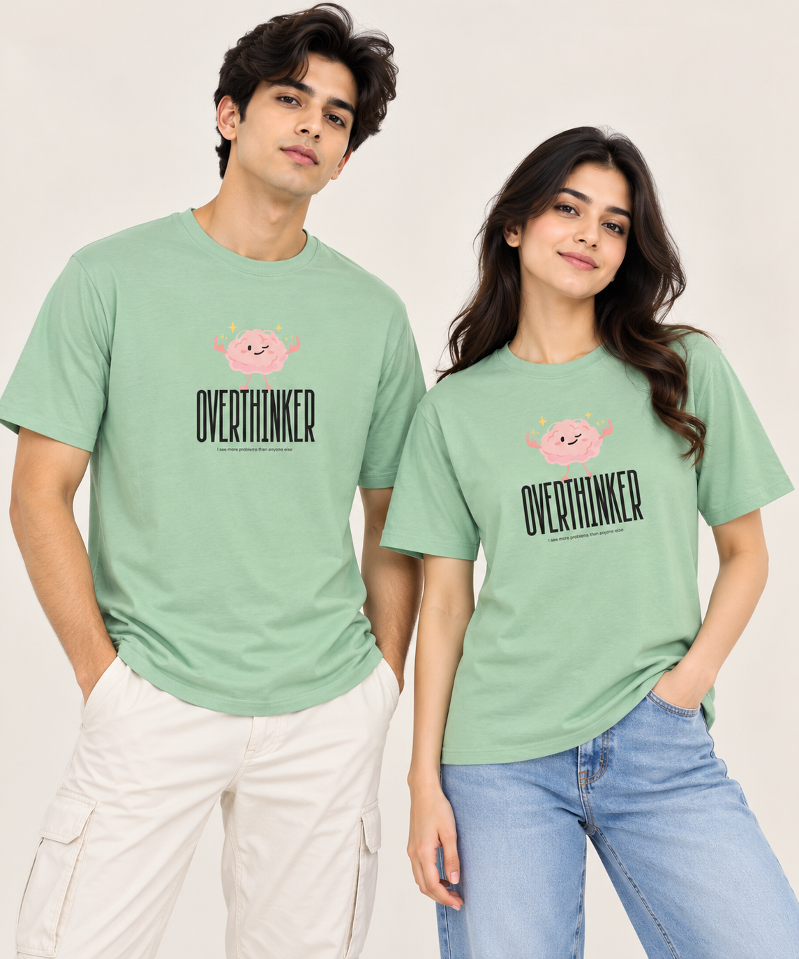 Overthinker Funny Tee