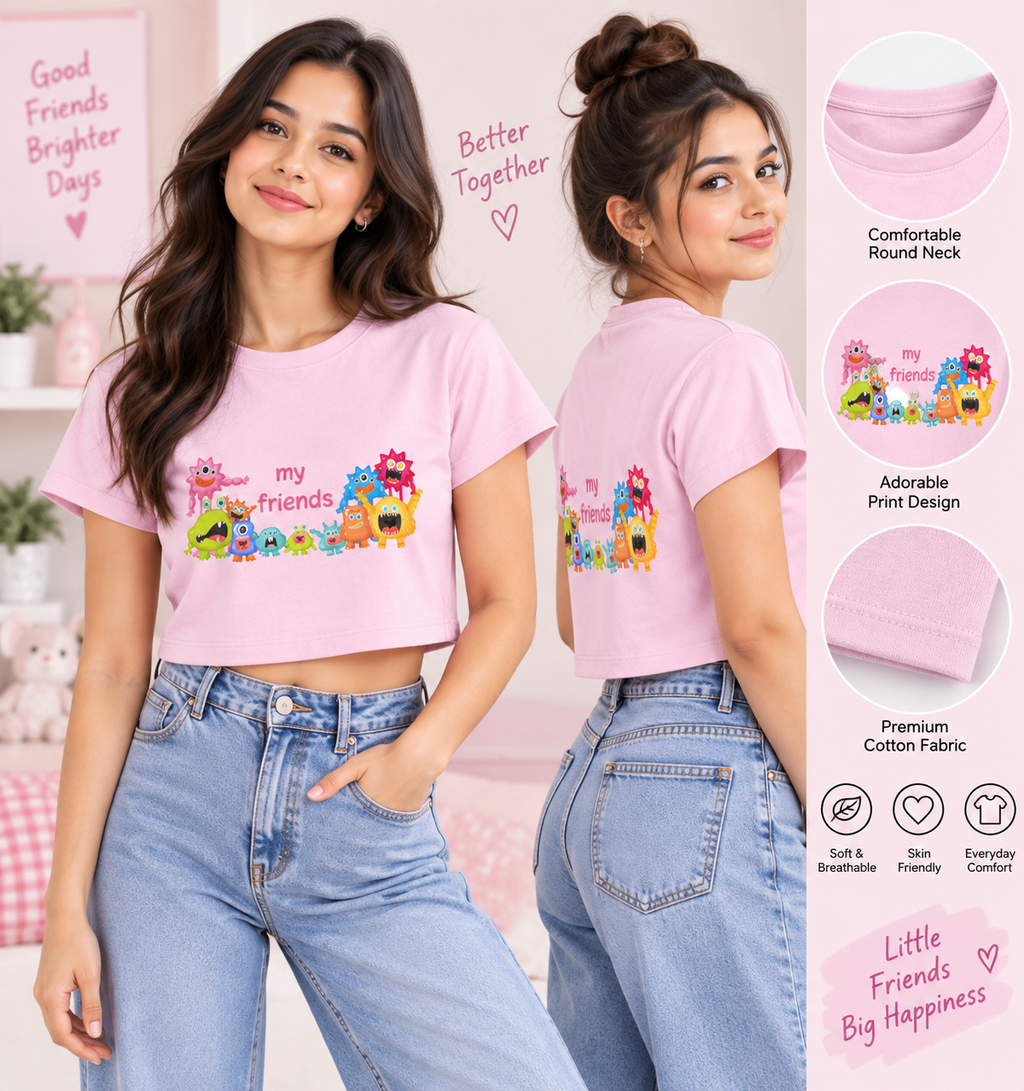 Friends Monster baby Tee